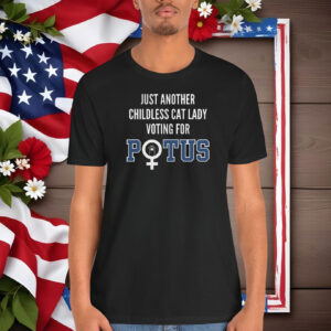 Childless Cat Lady Kamala Shirt, Kamala Harris President T-Shirt