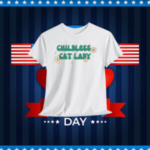 Childless Cat Lady Kamala for President Madame President Kamala Harris Shirt