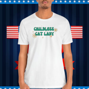 Childless Cat Lady Kamala for President Madame President Kamala Harris Shirt