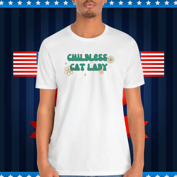 Childless Cat Lady Kamala for President Madame President Kamala Harris Shirt