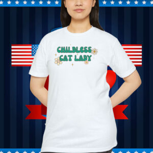 Childless Cat Lady Kamala for President Madame President Kamala Harris Shirt