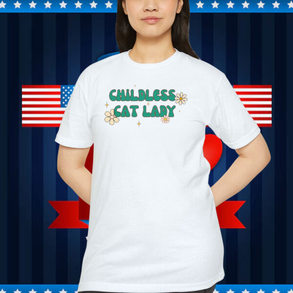 Childless Cat Lady Kamala for President Madame President Kamala Harris Shirt