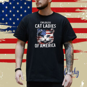 Childless Cat Lady Meme Shirt Kamala Harris 2024 Shirt