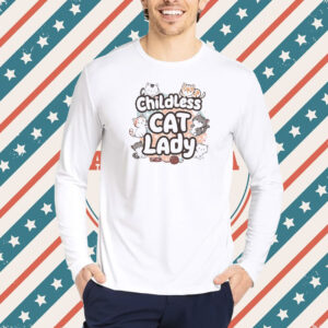 Childless Cat Lady Shirt 2024 Election Political Shirt