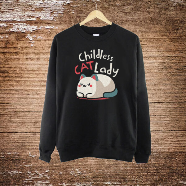 Childless Cat Lady Shirt, Cat Ladies for Kamala Tee, Pro Women's Rights Shirt