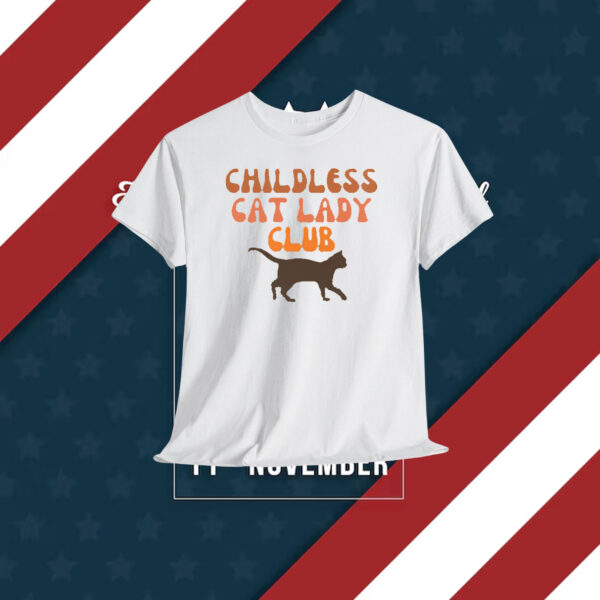 Childless Cat Lady Shirt, Harris for President, Kamala Harris 2024 Shirt