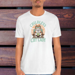 Childless Cat Lady Shirt, Kamala Coconut Shirt, Kamala Harris 2024, Comfort Colors Shirt