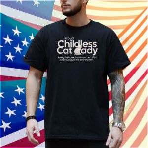 Childless Cat Lady Shirt, Kamala Harris 2024, Childless Millennials Shirt