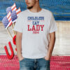 Childless Cat Lady Shirt, Kamala Harris 2024 Tee, Vote Blue 2024 Shirt