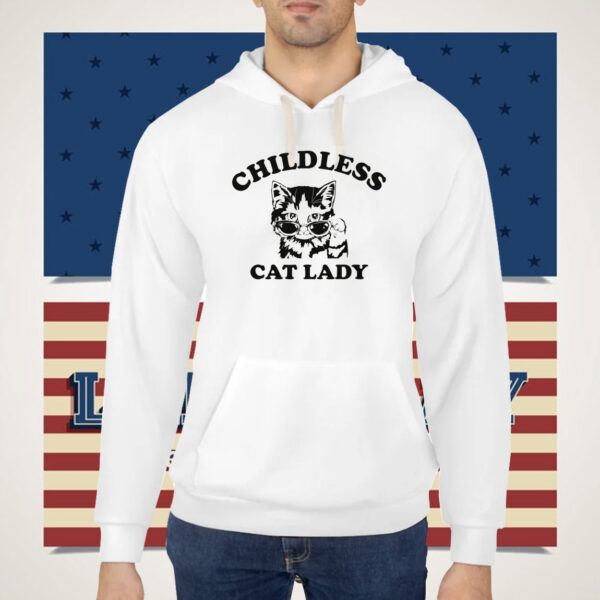 Childless Cat Lady Shirt, Kamala Harris 2024 Tee, Vote Blue Shirt, 2024 Election Shirt