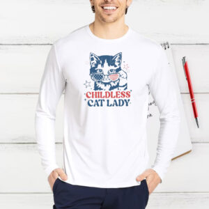 Childless Cat Lady Shirt, Kamala Harris 2024 Tee, Vote Blue Shirt, 2024 Election Shirts