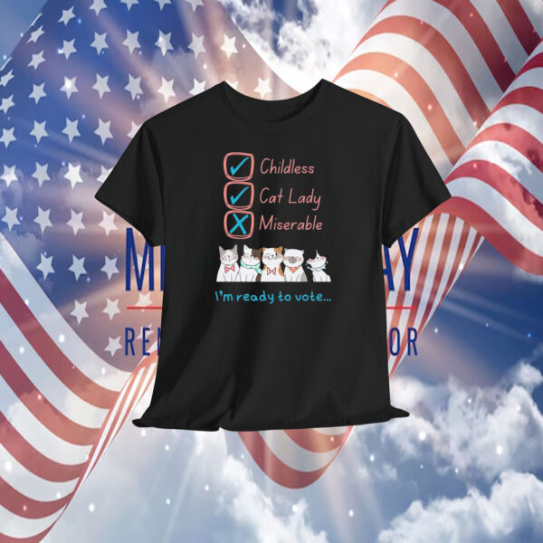 Childless Cat Lady Shirt, Kamala Harris Shirt, Kamala Harris 2024 Shirt