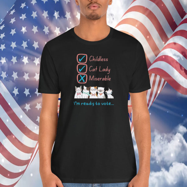 Childless Cat Lady Shirt, Kamala Harris Shirt, Kamala Harris 2024 Shirt