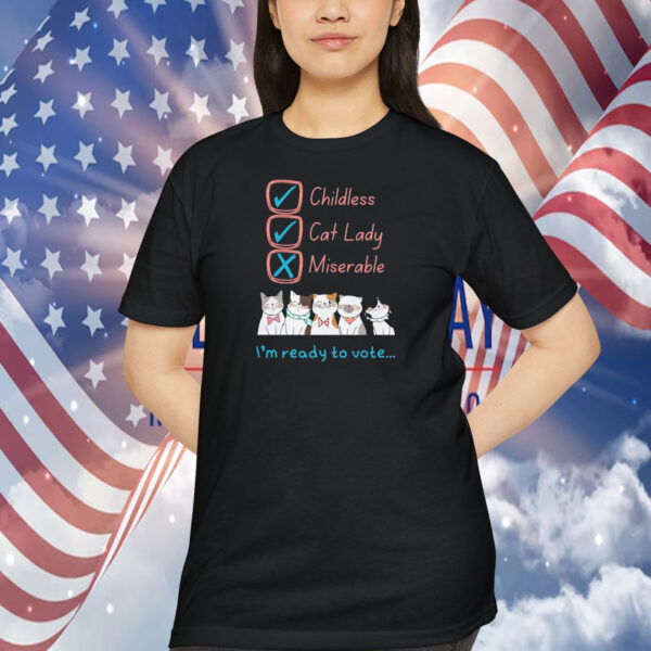 Childless Cat Lady Shirt, Kamala Harris Shirt, Kamala Harris 2024 Shirt