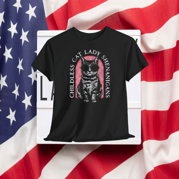 Childless Cat Lady Shirt, Kamala for President 2024 Election Shirt
