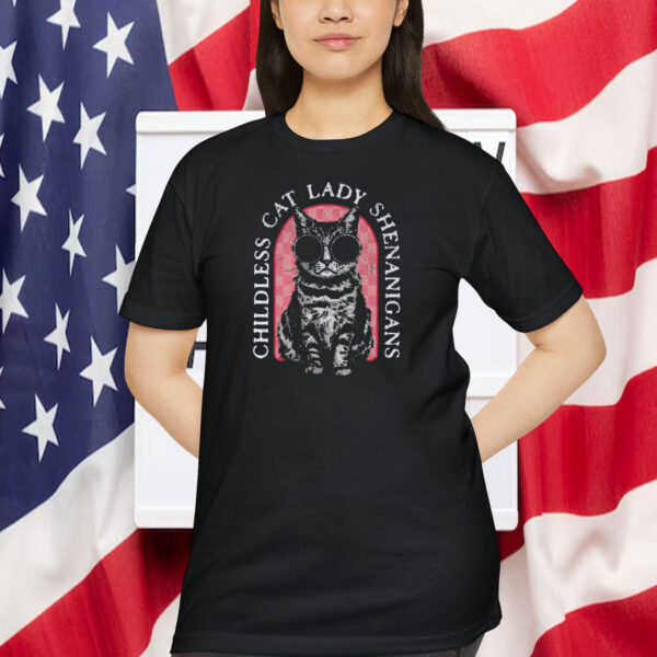 Childless Cat Lady Shirt, Kamala for President 2024 Election Shirt