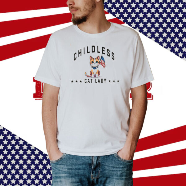 Childless Cat Lady Shirt,Kamala Harris Shirt, Feminist Shirt, Madame President Shirt
