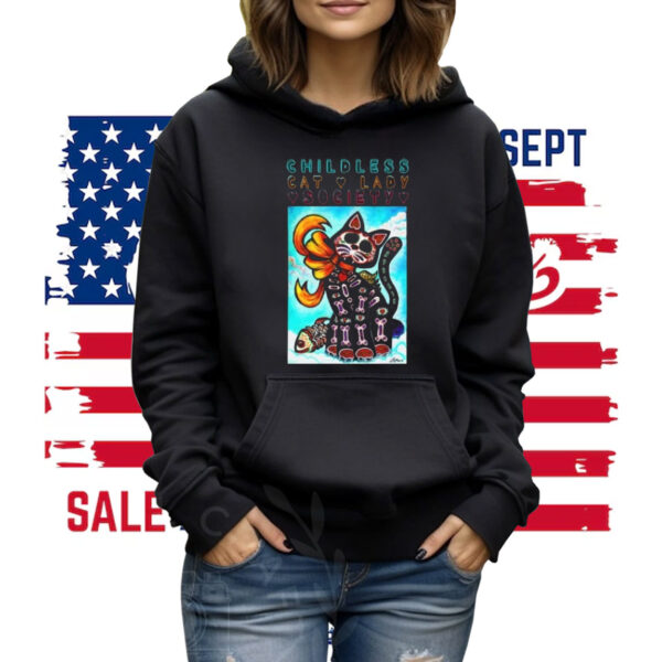 Childless Cat Lady Society,Unisex T-Shirt,Kamala Harris President Shirt