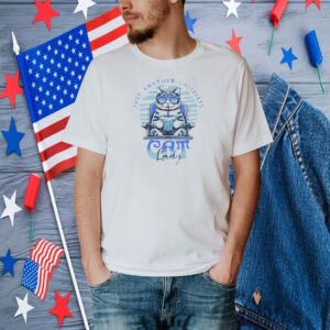 Childless Cat Lady Tee, Cat Mom, Vote Blue, Kamala Harris, Cute Cat Shirt