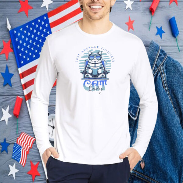 Childless Cat Lady Tee, Cat Mom, Vote Blue, Kamala Harris, Cute Cat Shirt