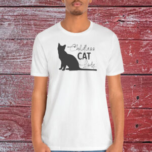 Childless Cat Lady Tee Progressive Tank Top Left Political Shirt