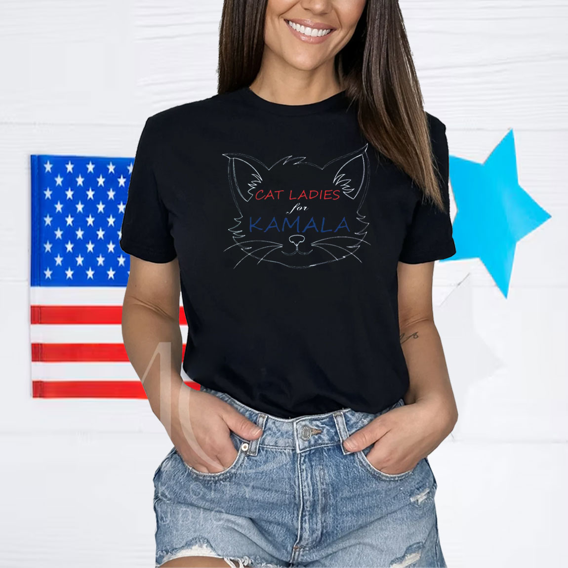 Childless Cat Lady Top Tank Racerback,Kamala Harris , Feminist Shirt