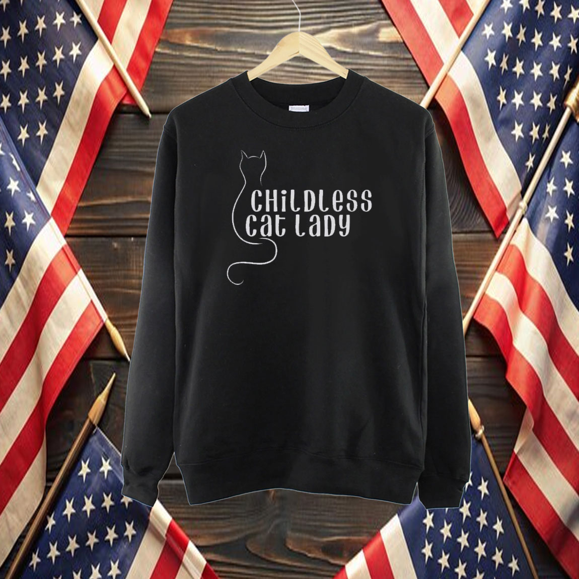 Childless Cat Lady Tshirt, 2024 Election Political Shirt, Proud Childless Cat Lady Shirt