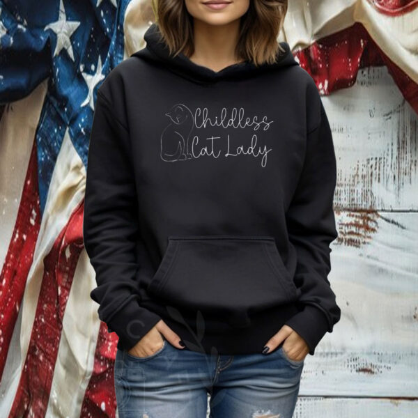 Childless Cat Lady Tshirt, 2024 Election Political Shirt
