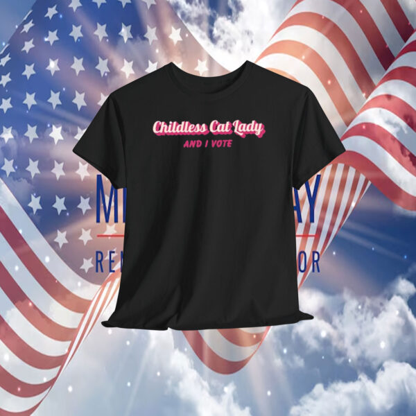 Childless Cat Lady and I Vote Tank Top, Kamala Harris 2024 Shirt