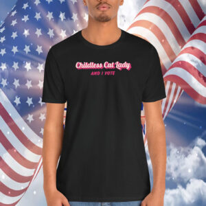 Childless Cat Lady and I Vote Tank Top, Kamala Harris 2024 Shirt