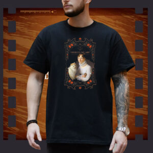 Childless Cat Lady inspired by Marguerite Gérard A Lady with her Cat Painting Shirt