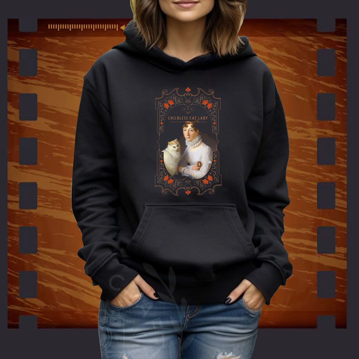 Childless Cat Lady inspired by Marguerite Gérard A Lady with her Cat Painting Shirt