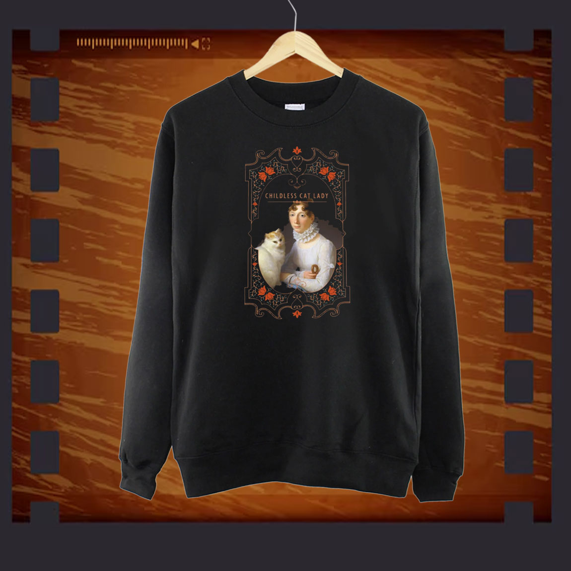Childless Cat Lady inspired by Marguerite Gérard A Lady with her Cat Painting Shirt