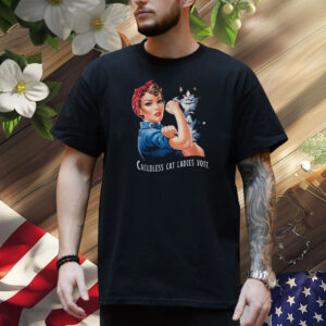 Childless Cat Lady shirt, Childless Cat Ladies, Vote 2024, Feminist Shirt