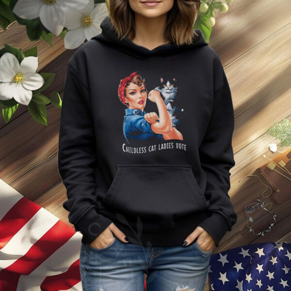 Childless Cat Lady shirt, Childless Cat Ladies, Vote 2024, Feminist Shirt