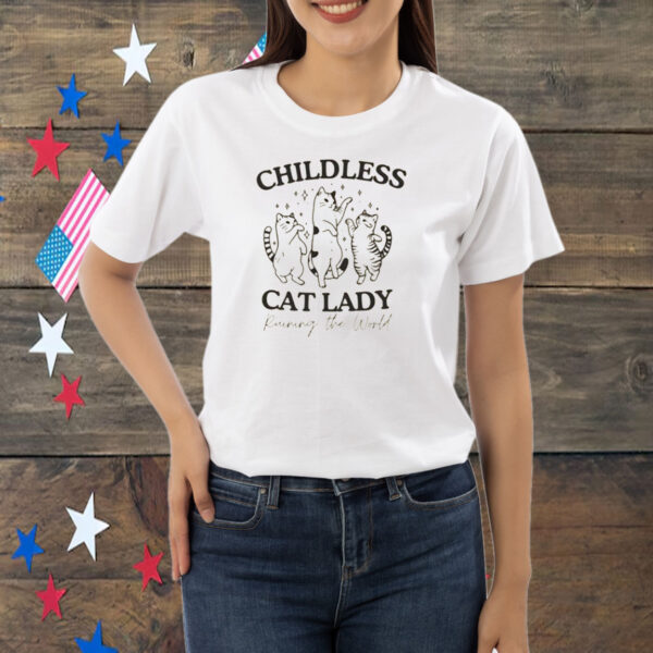 Childless Cat Lady shirt, Feminist Shirt, Vote 2024, Cat Lady Shirt