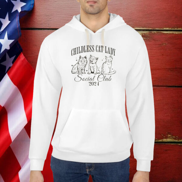 Childless Cat lady political tshirt, Election 2024 Shirt