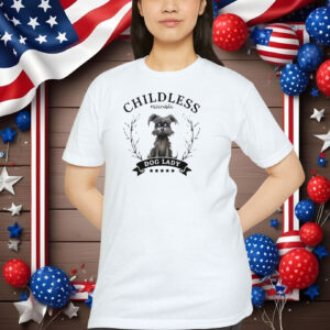 Childless Dog Lady Shirt Kamala Harris T-Shirt Voting Shirt