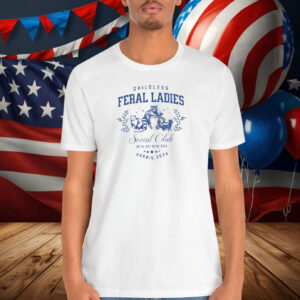 Childless Feral Ladies for kamala harris comfort colors Shirt