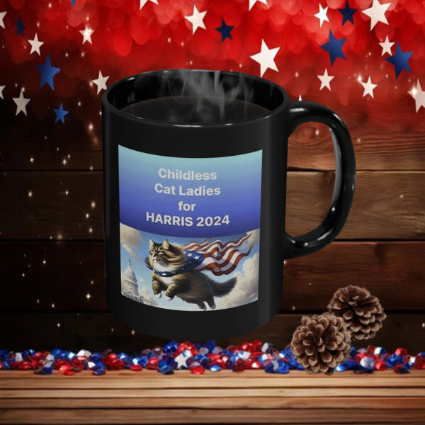 Childless For Cat Ladies For Harris 2024 Mug