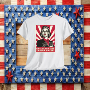 Childless cat ladies for Kamala, feminist meme shirt, kamala meme Shirt