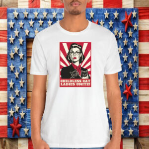 Childless cat ladies for Kamala, feminist meme shirt, kamala meme Shirt