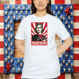 Childless cat ladies for Kamala, feminist meme shirt, kamala meme Shirt