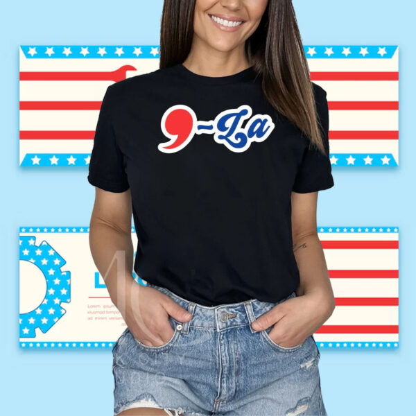 Comma La shirt, Kamala Harris 2024 shirt, vote blue, democrat Shirt