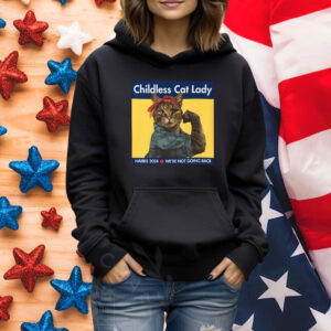 Harris 2024 T-Shirt Childless Cat Lady Kamala Harris Campaign Shirt