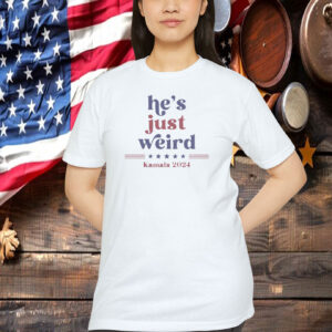 He's Just Weird Kamala 2024, Funny 2024 Election Shirt
