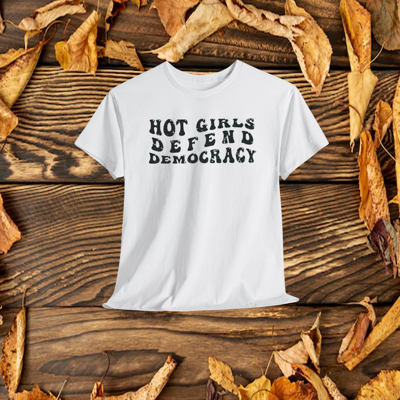 Hot Girls Defend Democracy Tshirt For Kamala 2024 Shirt