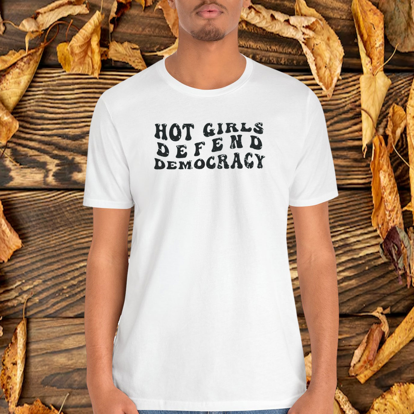 Hot Girls Defend Democracy Tshirt For Kamala 2024 Shirt
