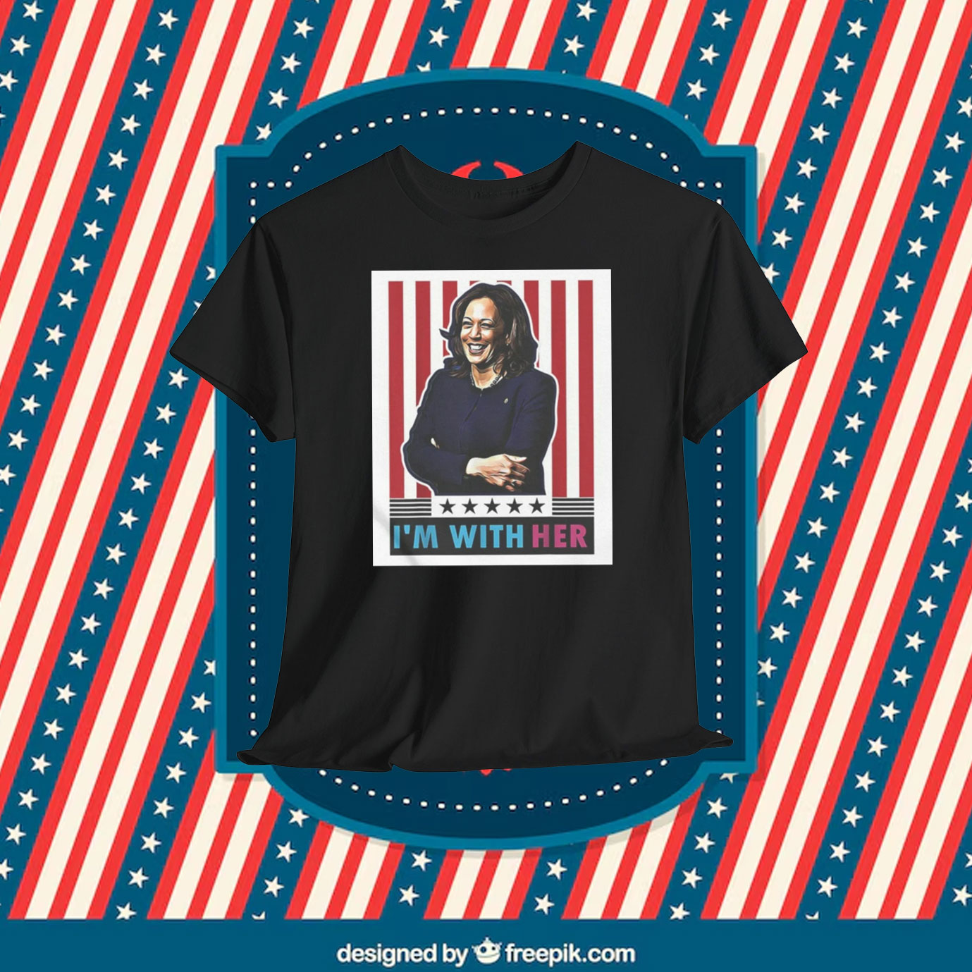 I am with kamala Tee - Vote For Kamala Tee Kamala 2024 Shirt
