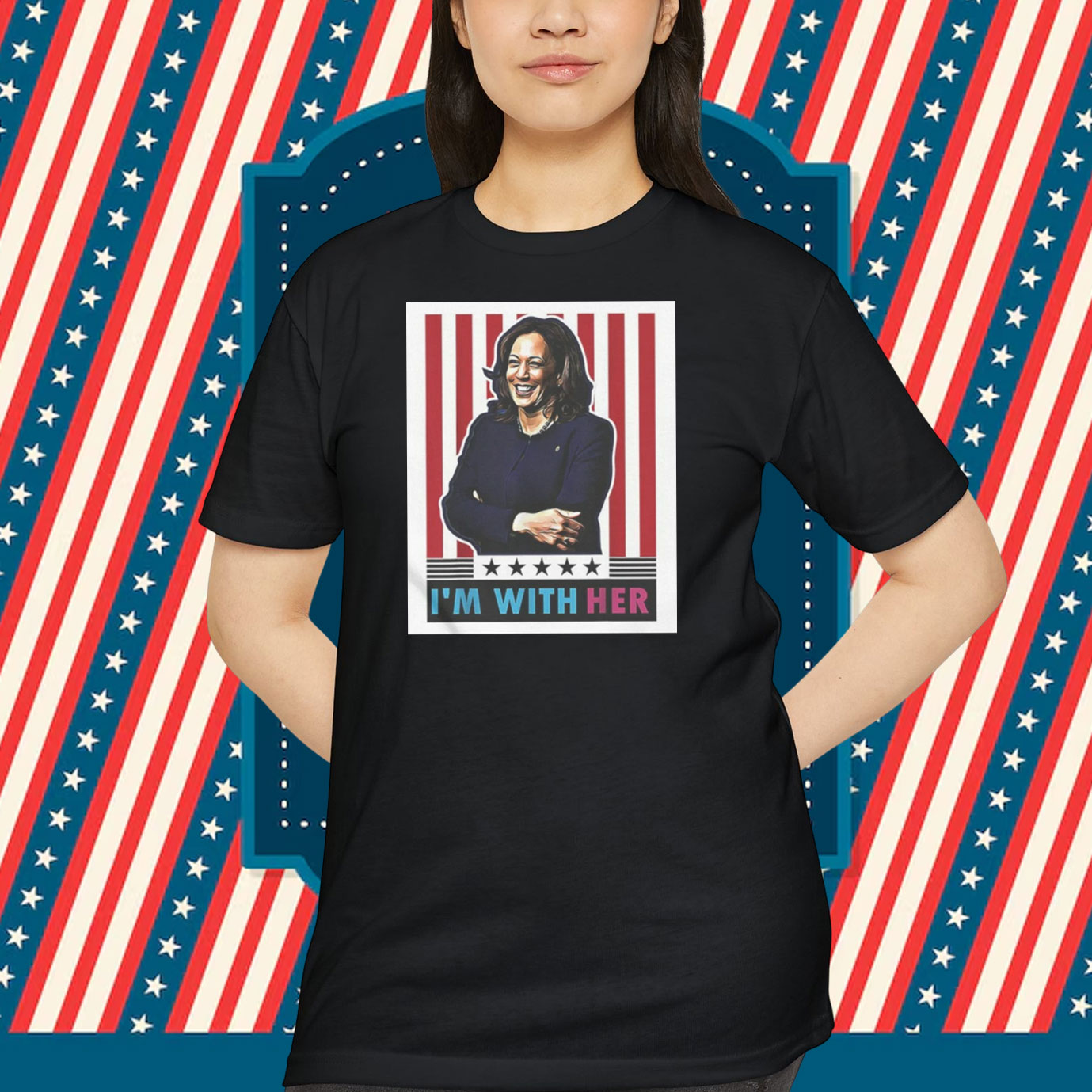 I am with kamala Tee - Vote For Kamala Tee Kamala 2024 Shirt